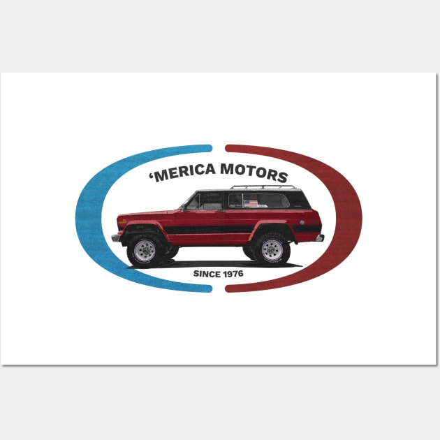 Merica Motors Wall Art by NeuLivery